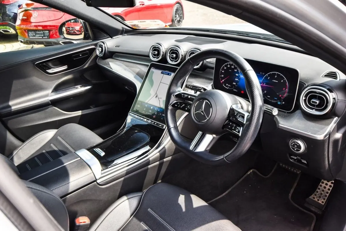 Mercedes-Benz C-Class Saloon, Diesel Hybrid, 2023, Silver