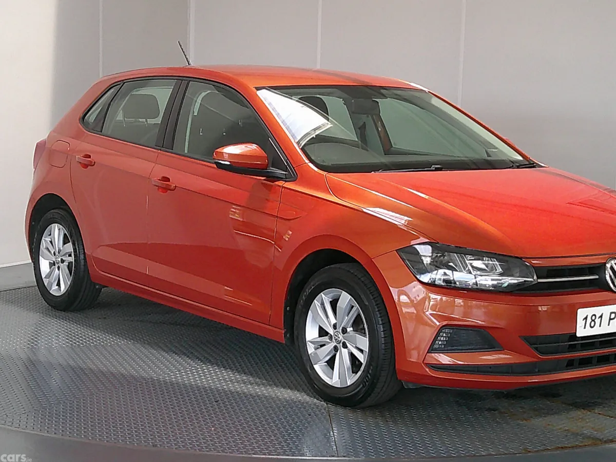 Volkswagen Polo Hatchback, Petrol, 2018, Orange