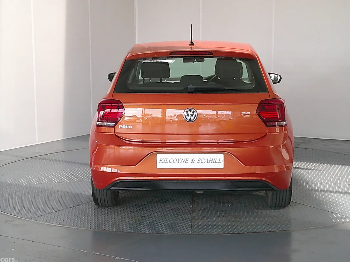 Volkswagen Polo Hatchback, Petrol, 2018, Orange