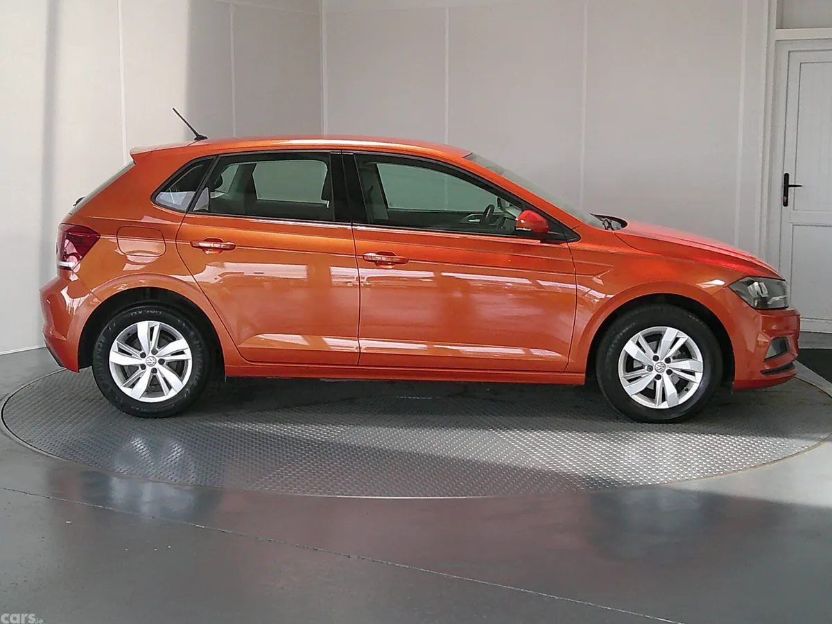 Volkswagen Polo Hatchback, Petrol, 2018, Orange