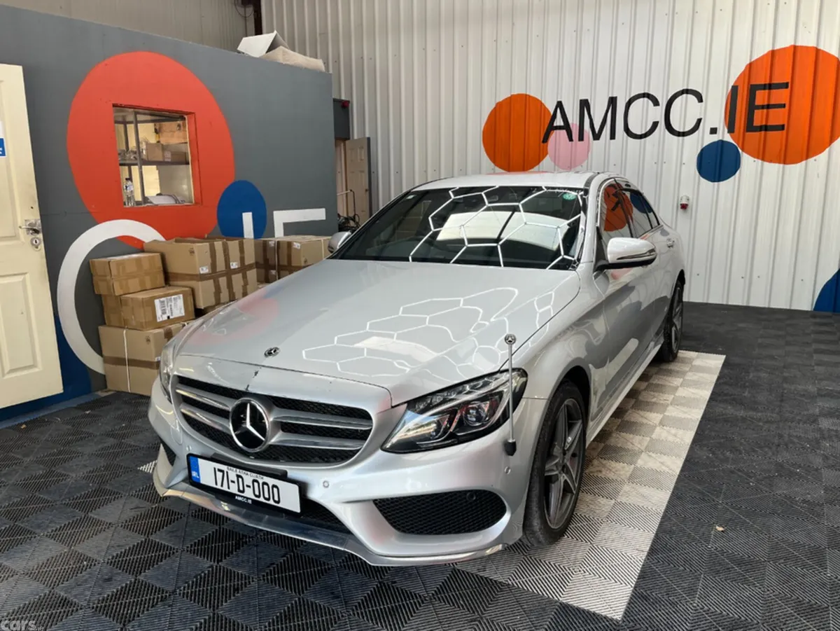 Mercedes-Benz C-Class Saloon, Diesel, 2017, Silver