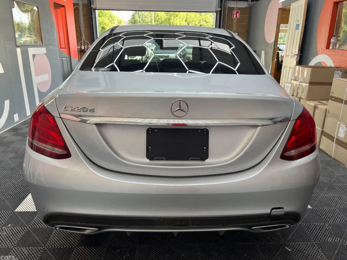 Mercedes-Benz C-Class Saloon, Diesel, 2017, Silver