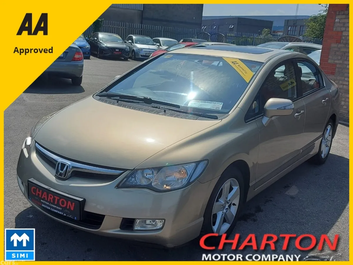 Honda Civic Saloon, Petrol, 2010, Beige