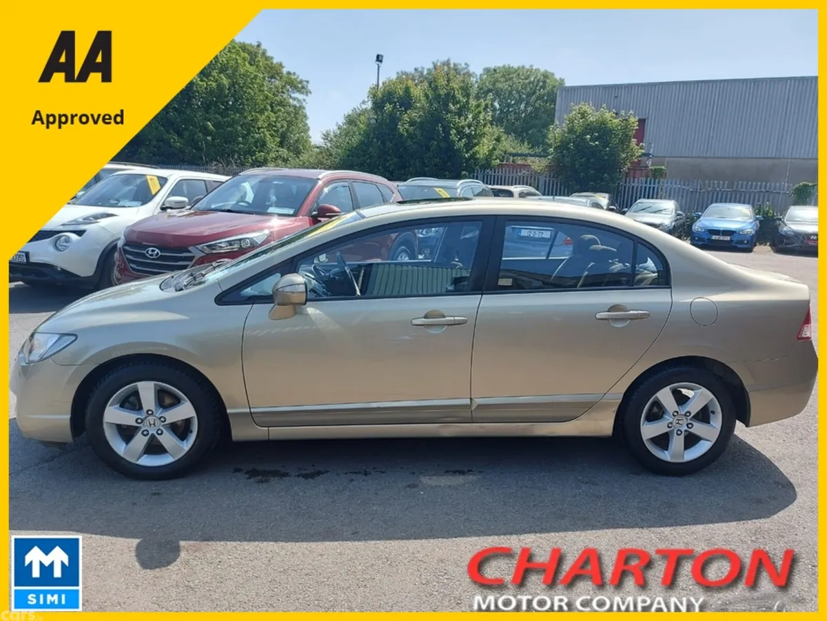 Honda Civic Saloon, Petrol, 2010, Beige