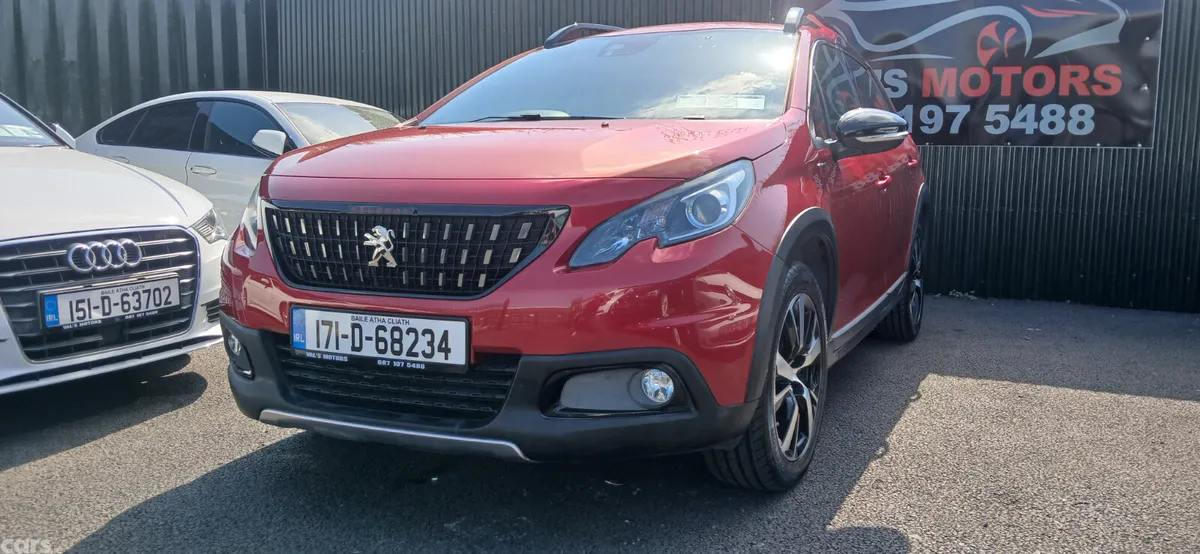 Peugeot 2008 SUV, Petrol, 2017, Red