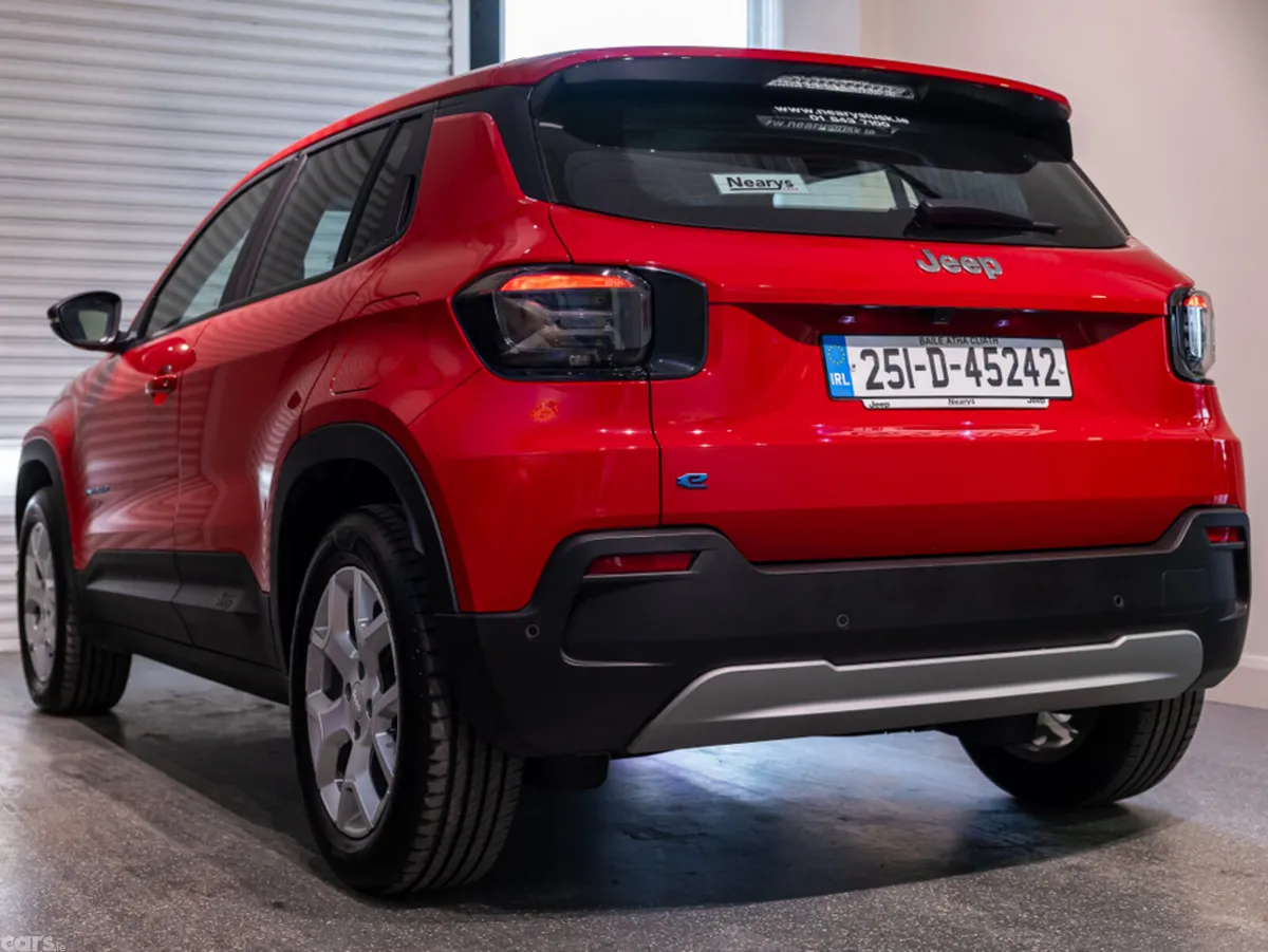 Jeep Avenger MPV, Electric, 2025, Red