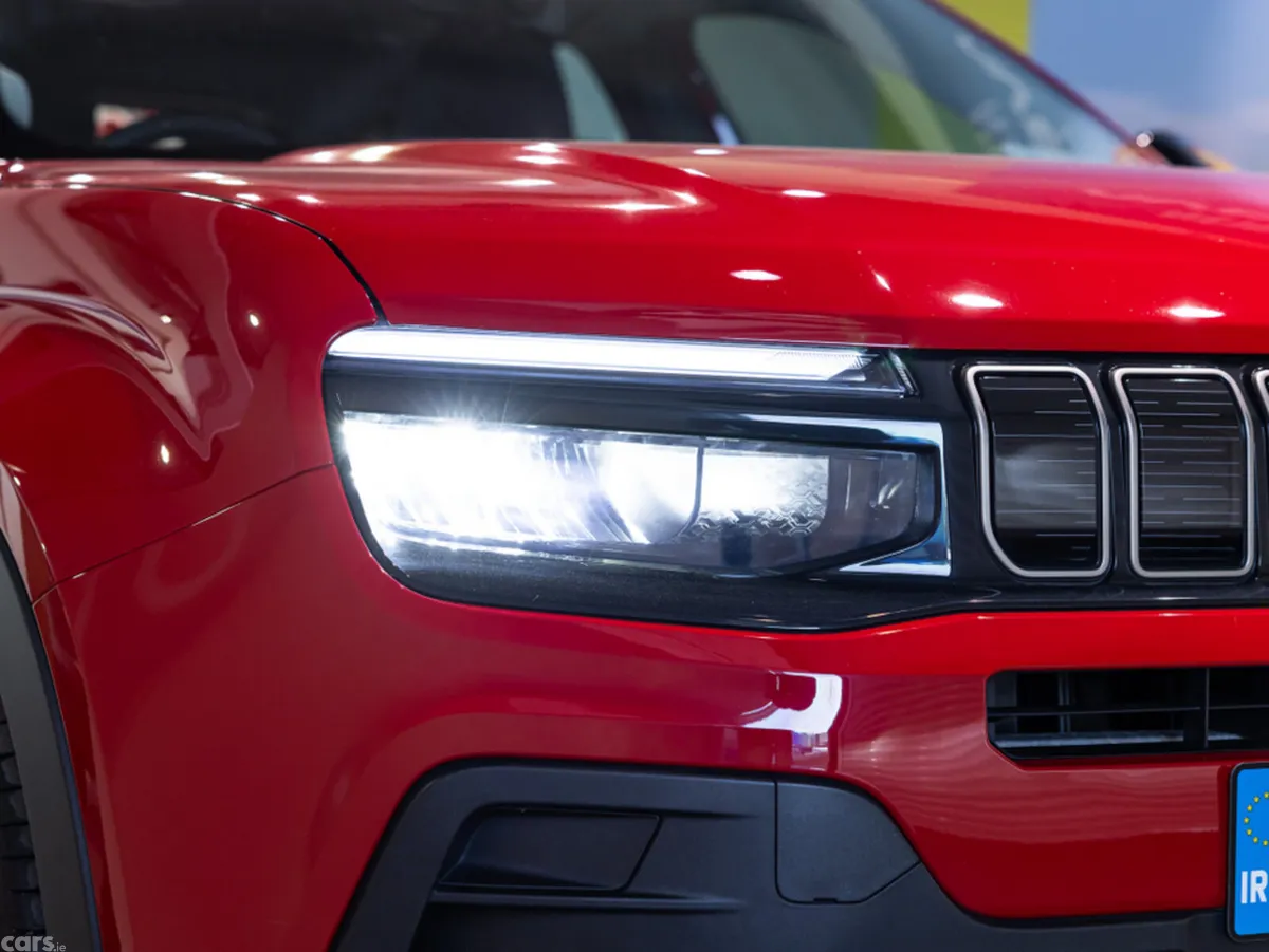 Jeep Avenger MPV, Electric, 2025, Red