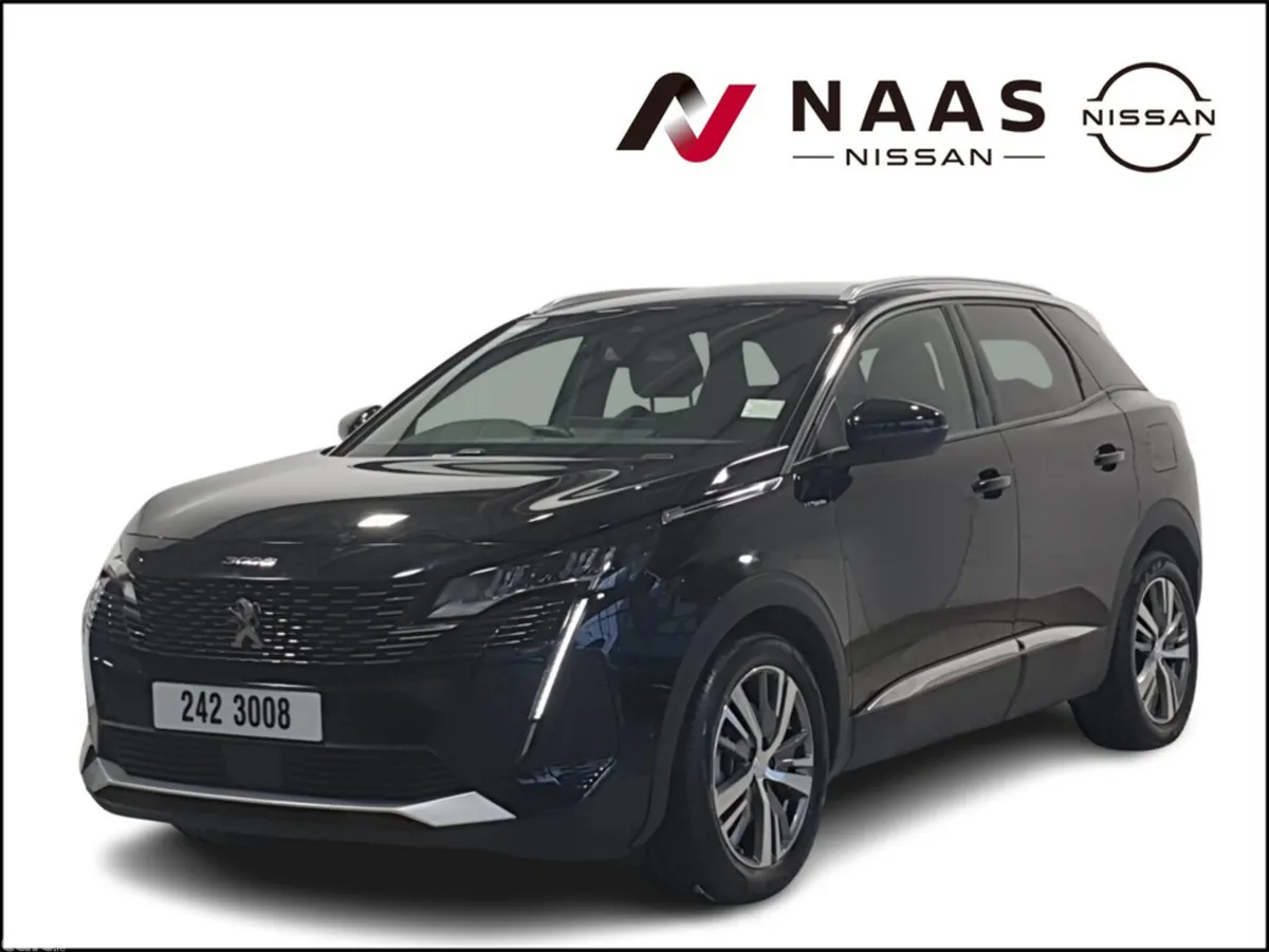 Peugeot 3008 MPV, Petrol Plug-in Hybrid, 2024, Black