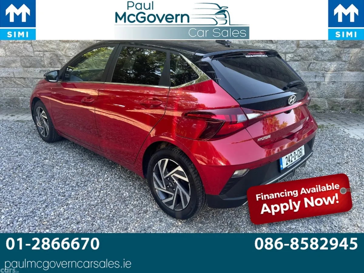Hyundai i20 Hatchback, Petrol, 2024, Red