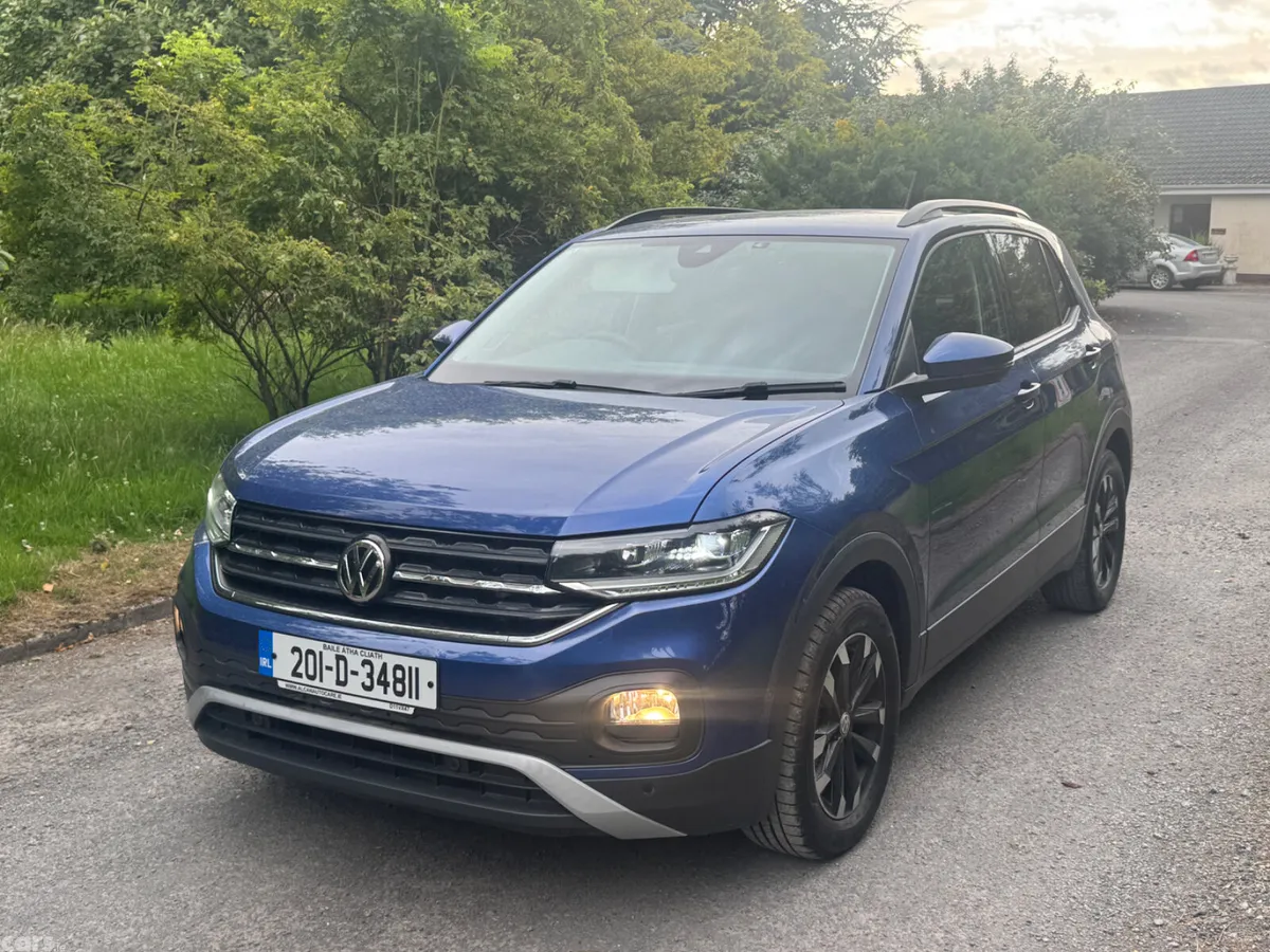 Volkswagen T-Cross SUV, Petrol, 2020, Blue