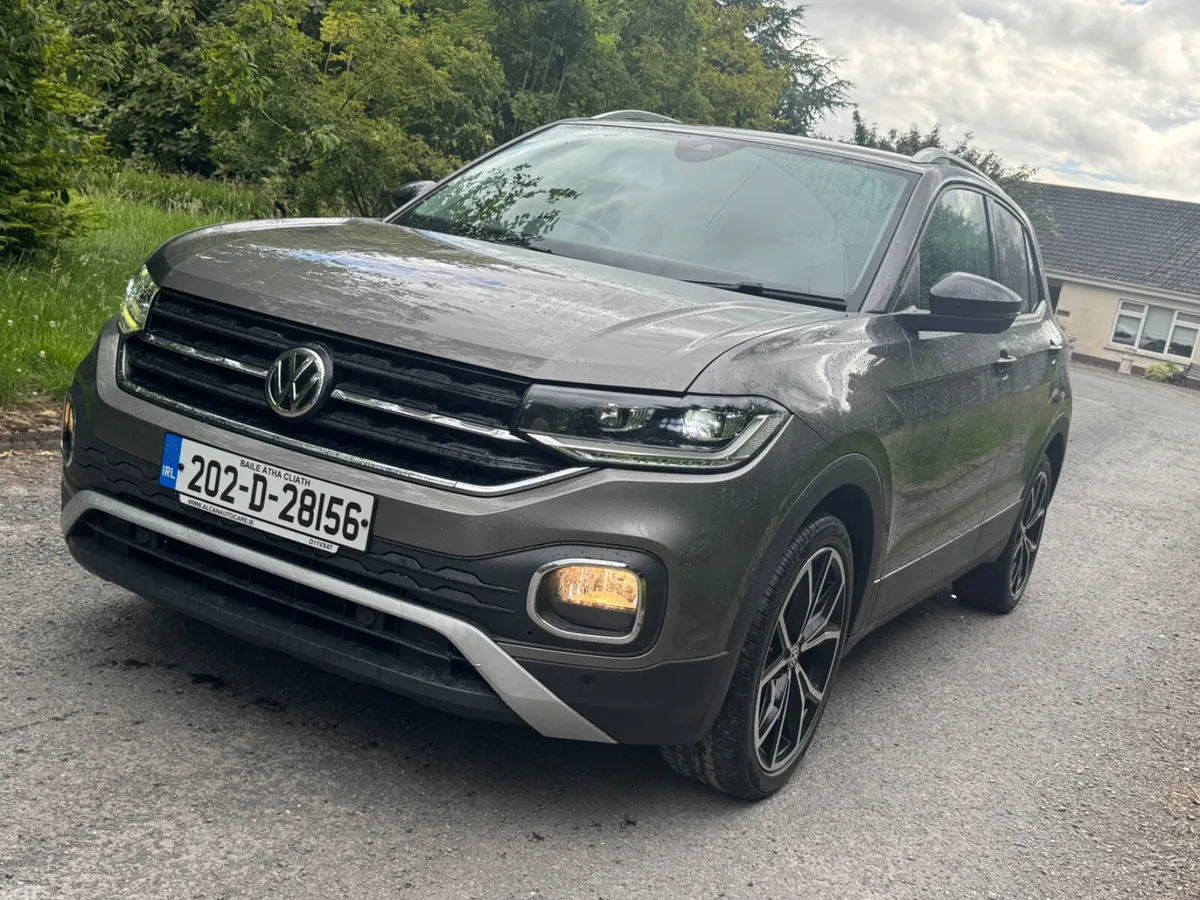 Volkswagen T-Cross SUV, Petrol, 2020, Grey