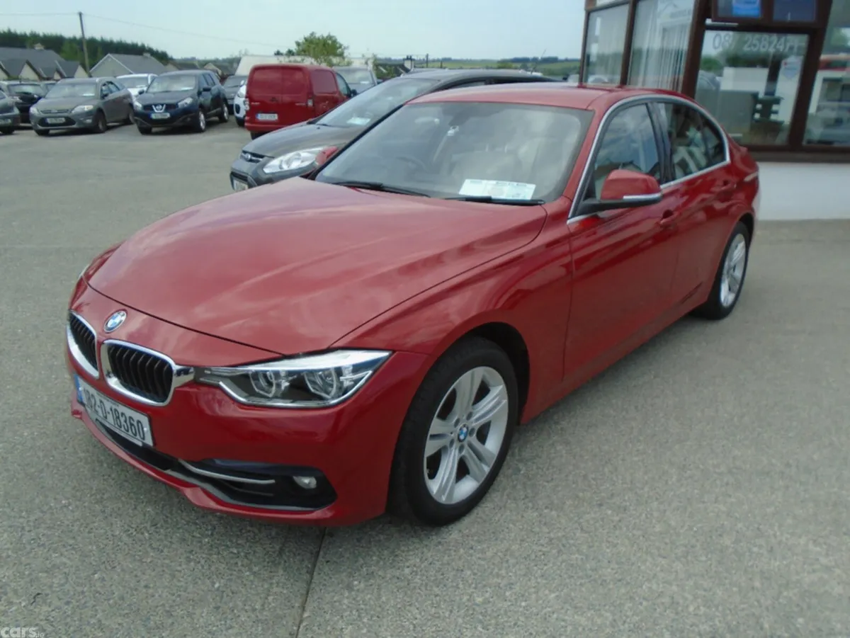 BMW 3-Series Saloon, Petrol, 2018, Red