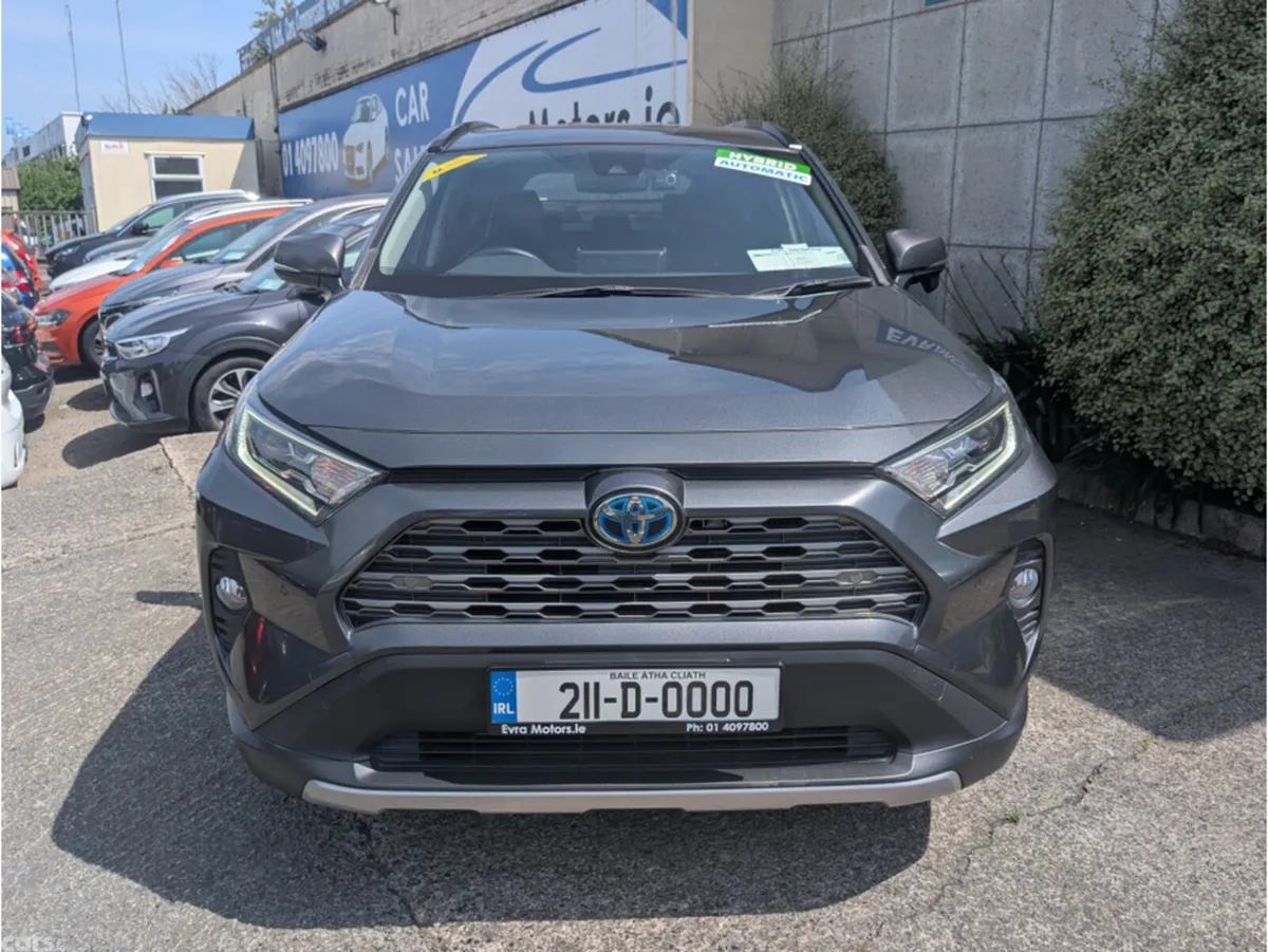 Toyota RAV4 SUV, Petrol Hybrid, 2021, Grey