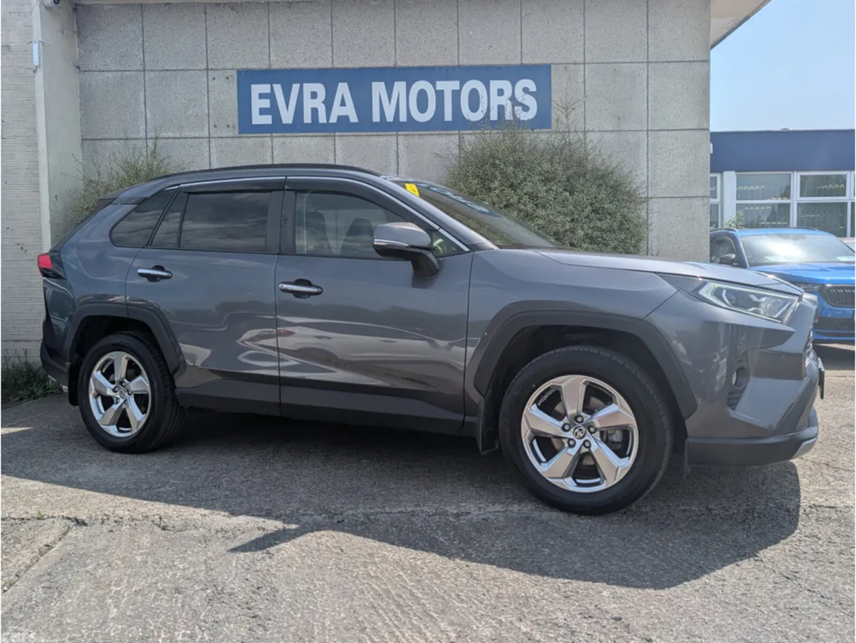 Toyota RAV4 SUV, Petrol Hybrid, 2021, Grey