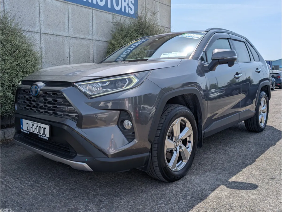 Toyota RAV4 SUV, Petrol Hybrid, 2021, Grey