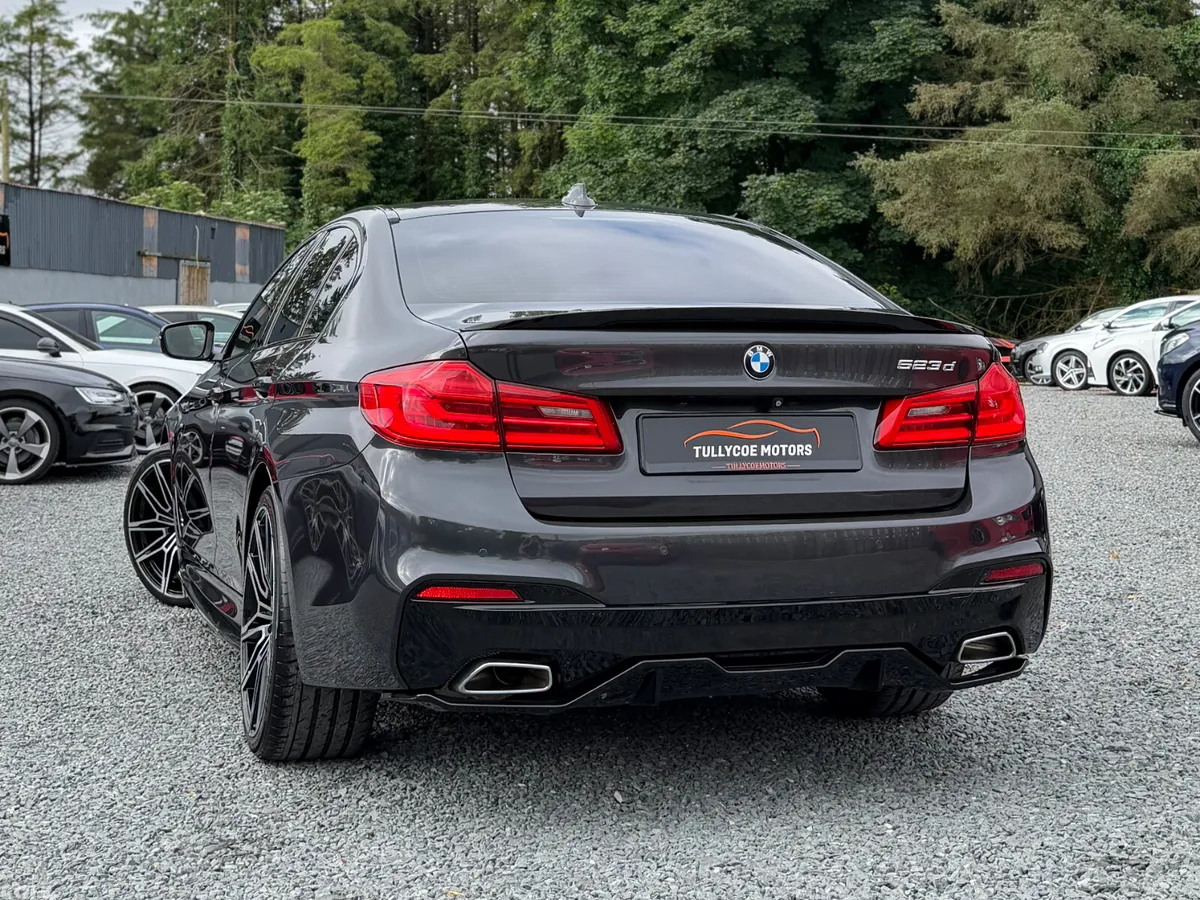 BMW 5-Series Saloon, Diesel, 2018, Grey
