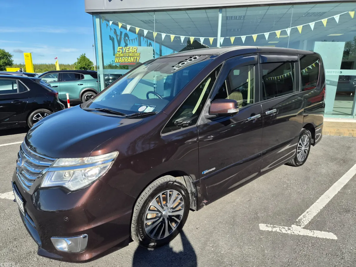 Nissan Serena MPV, Petrol Hybrid, 2015, Brown
