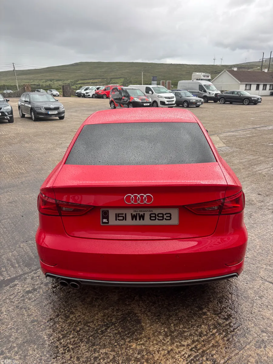 Audi A3 Saloon, Diesel, 2015, Red