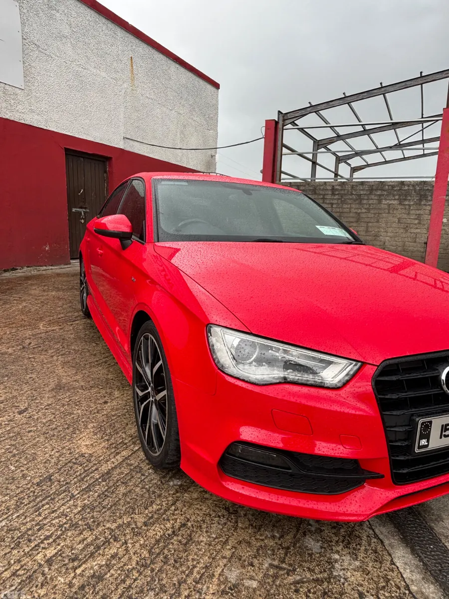 Audi A3 Saloon, Diesel, 2015, Red
