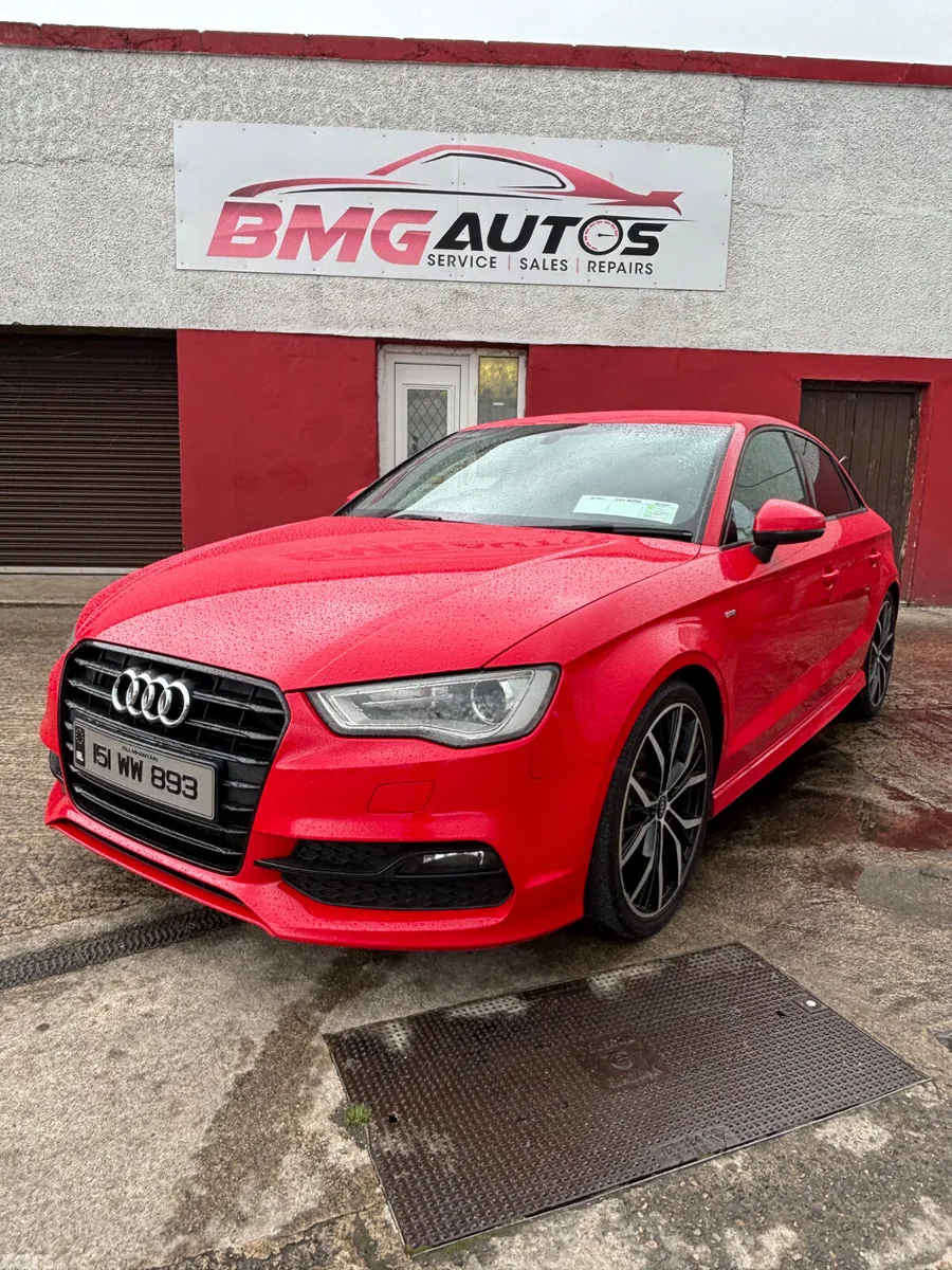 Audi A3 Saloon, Diesel, 2015, Red