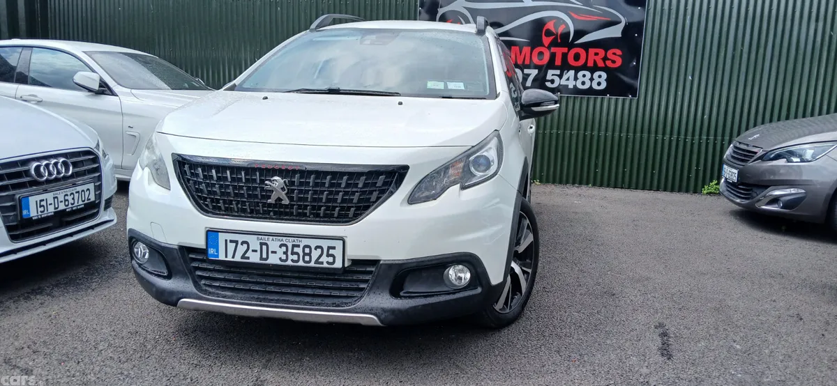 Peugeot 2008 SUV, Petrol, 2017, White