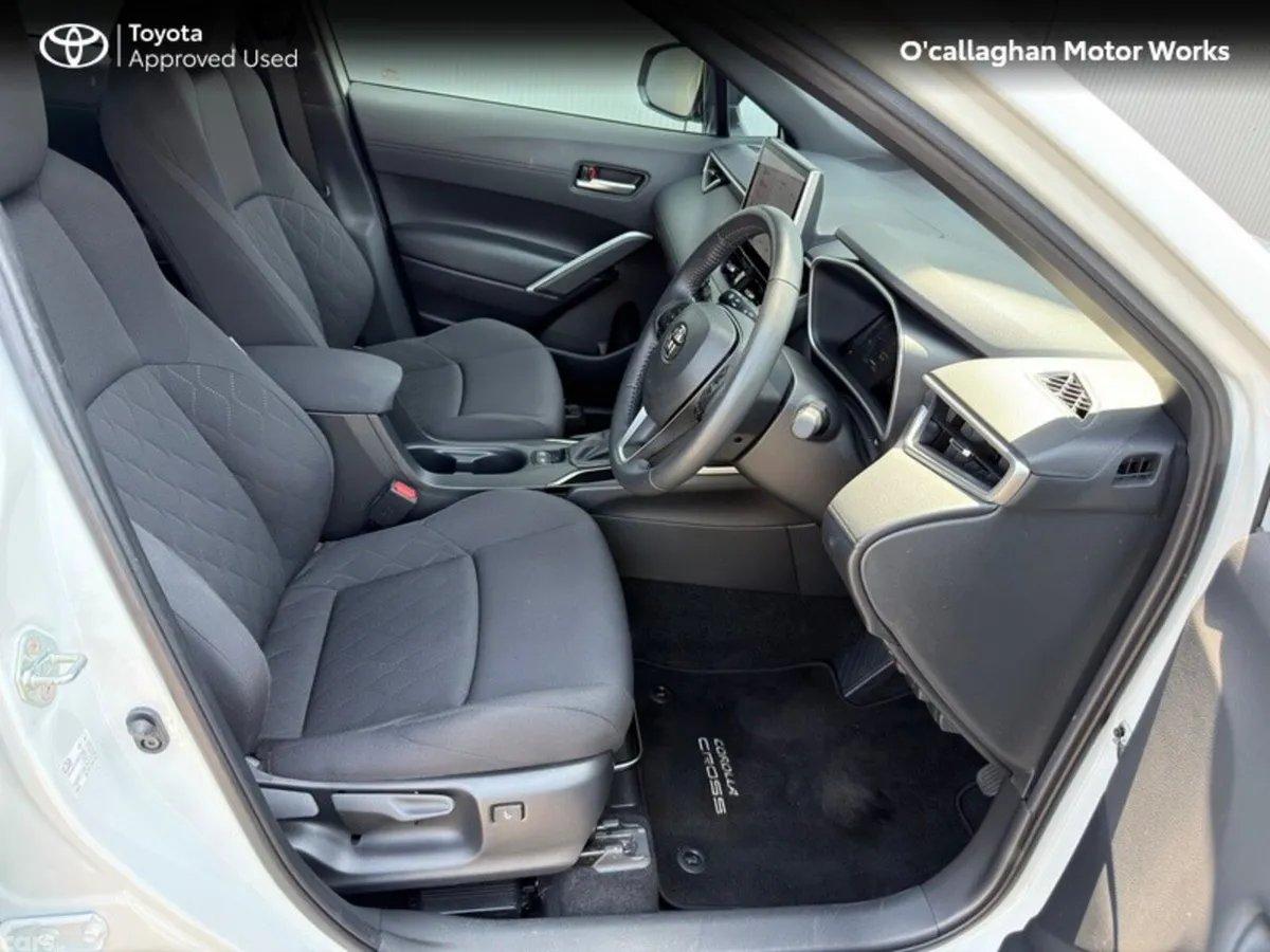 Toyota Corolla Cross SUV, Petrol Hybrid, 2024, White