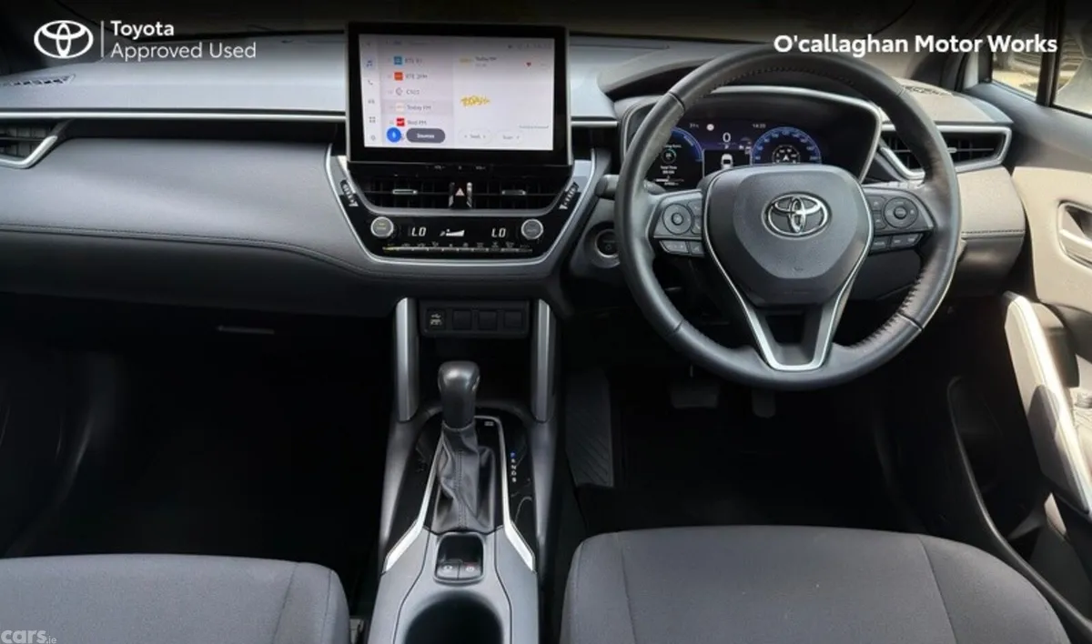 Toyota Corolla Cross SUV, Petrol Hybrid, 2024, White