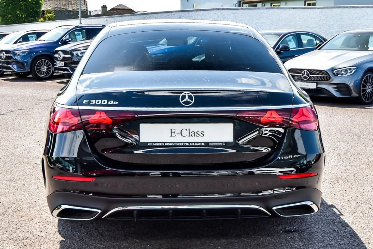 Mercedes-Benz E-Class Saloon, Diesel Plug-in Hybrid, 2026, Black