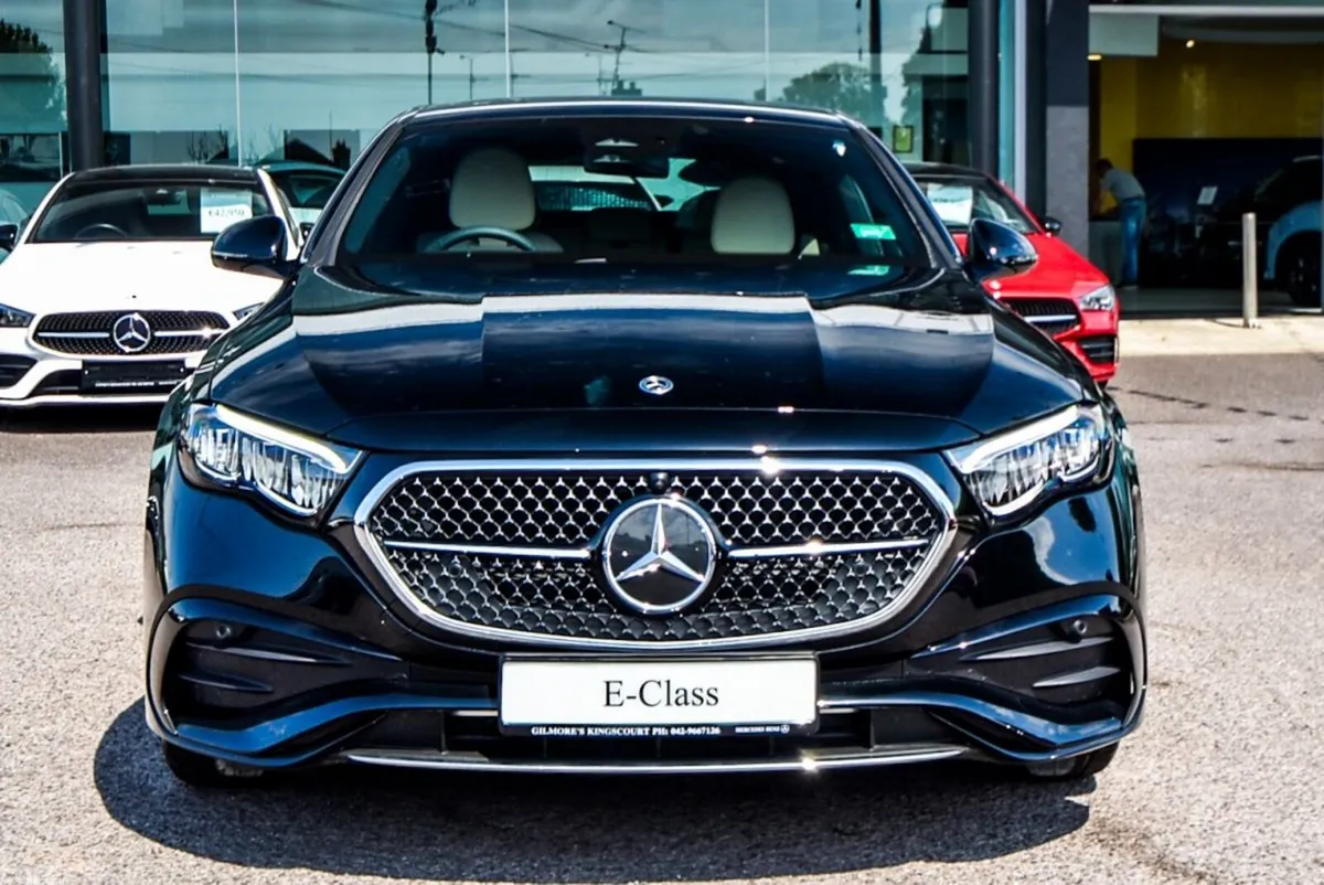 Mercedes-Benz E-Class Saloon, Diesel Plug-in Hybrid, 2026, Black