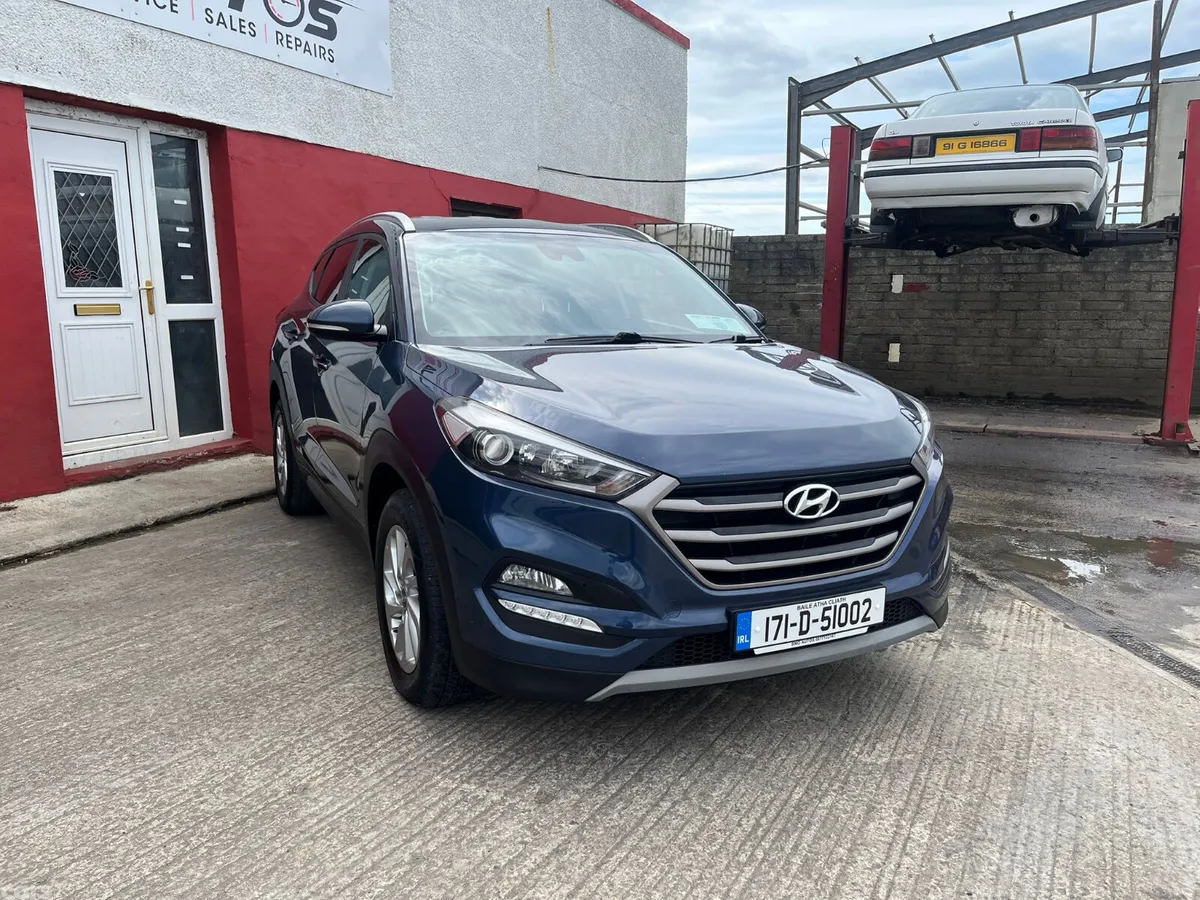 Hyundai Tucson SUV, Diesel, 2017, Blue