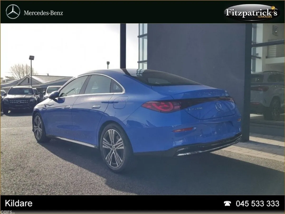Mercedes-Benz CLA Saloon, Petrol Hybrid, 2026, Blue