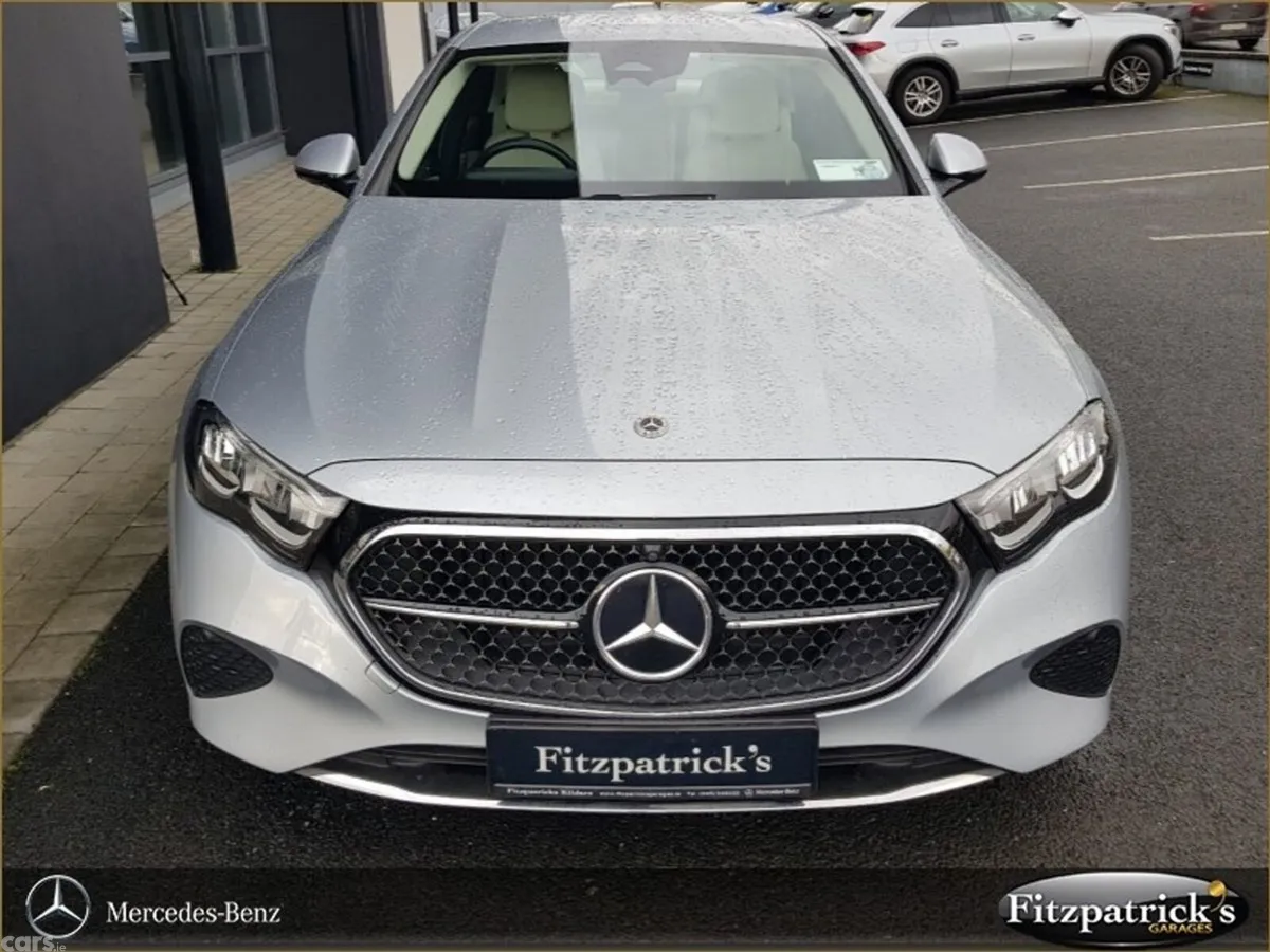 Mercedes-Benz E-Class Saloon, Diesel Hybrid, 2024, Silver