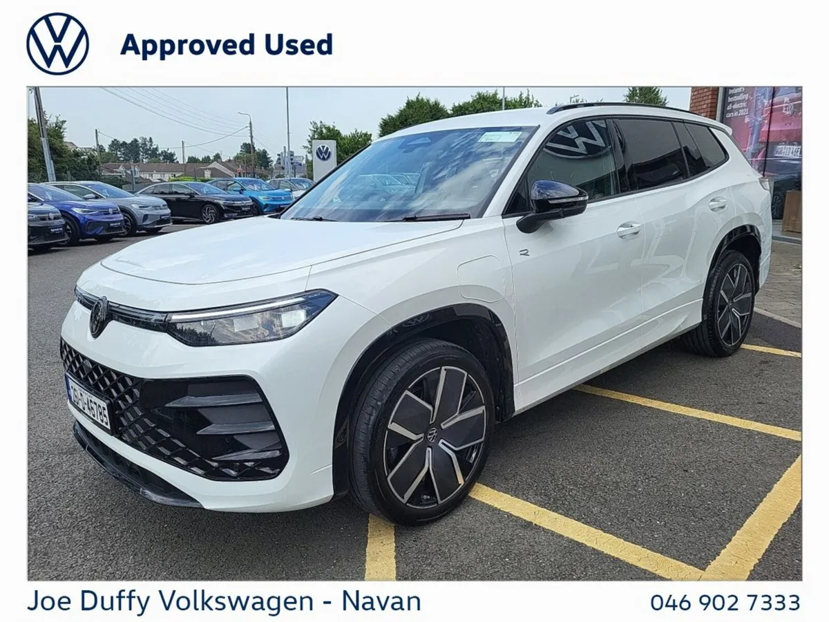 Volkswagen Tayron SUV, Petrol Plug-in Hybrid, 2026, White