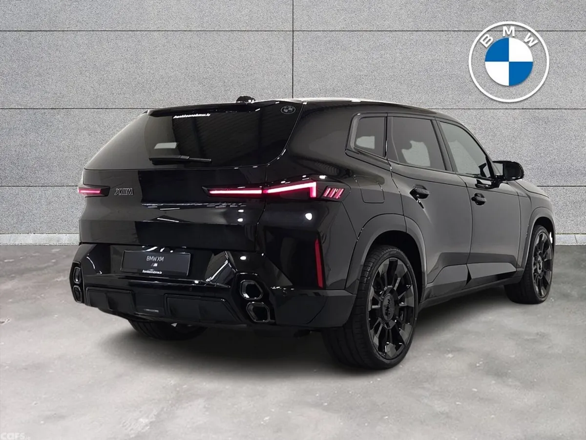 BMW XM SUV, Petrol Plug-in Hybrid, 2026, Black