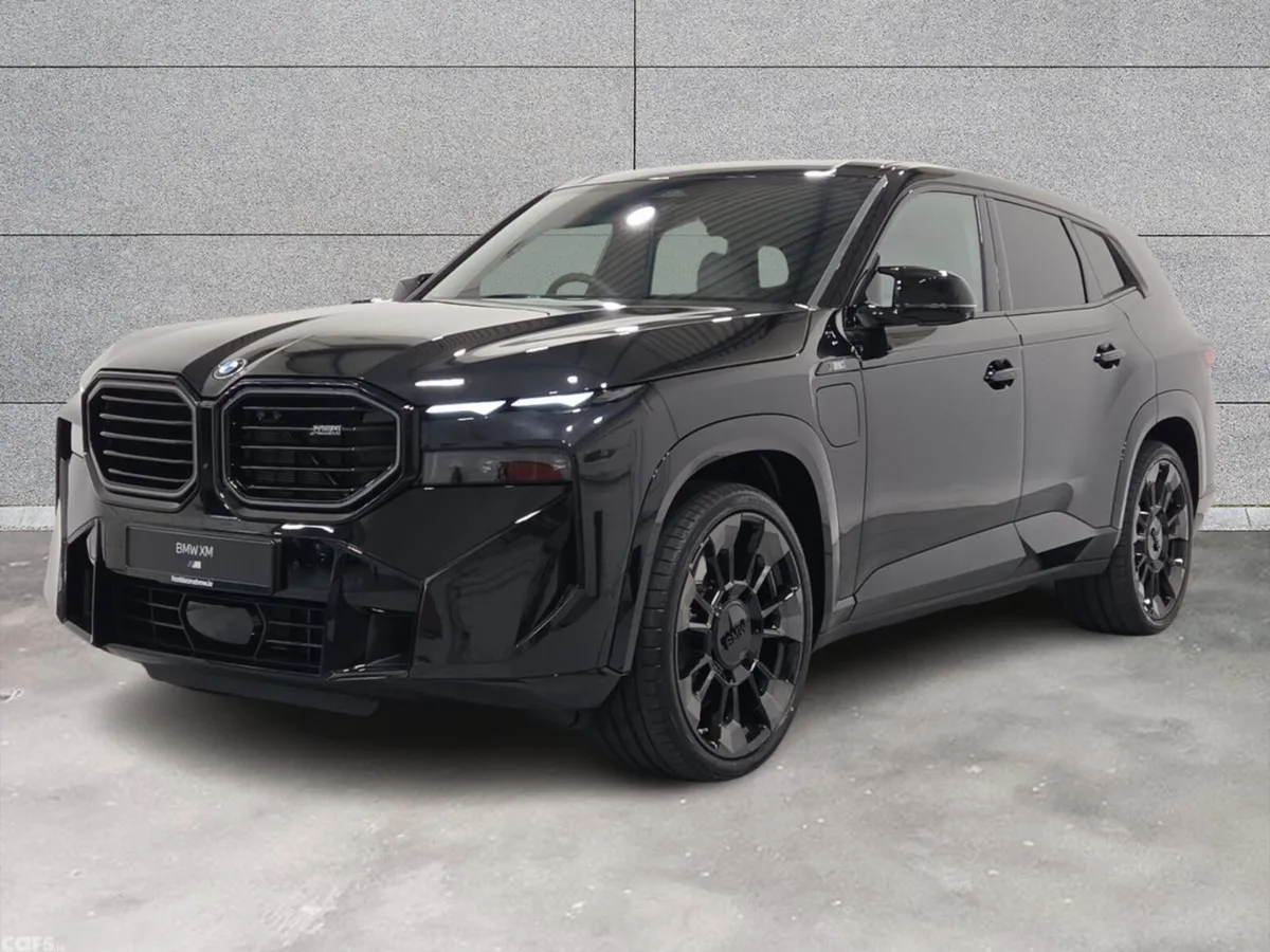 BMW XM SUV, Petrol Plug-in Hybrid, 2026, Black
