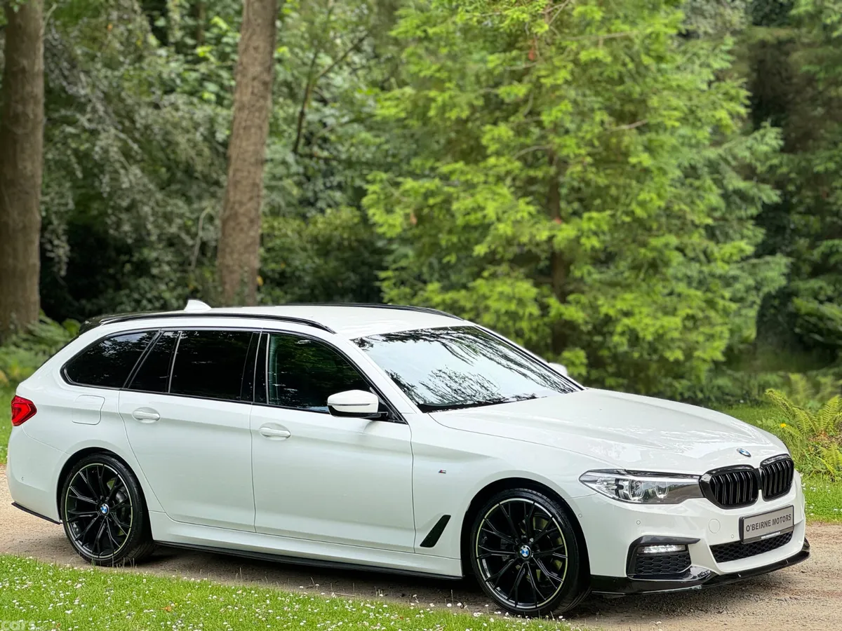 BMW 5-Series Estate, Diesel, 2019, White