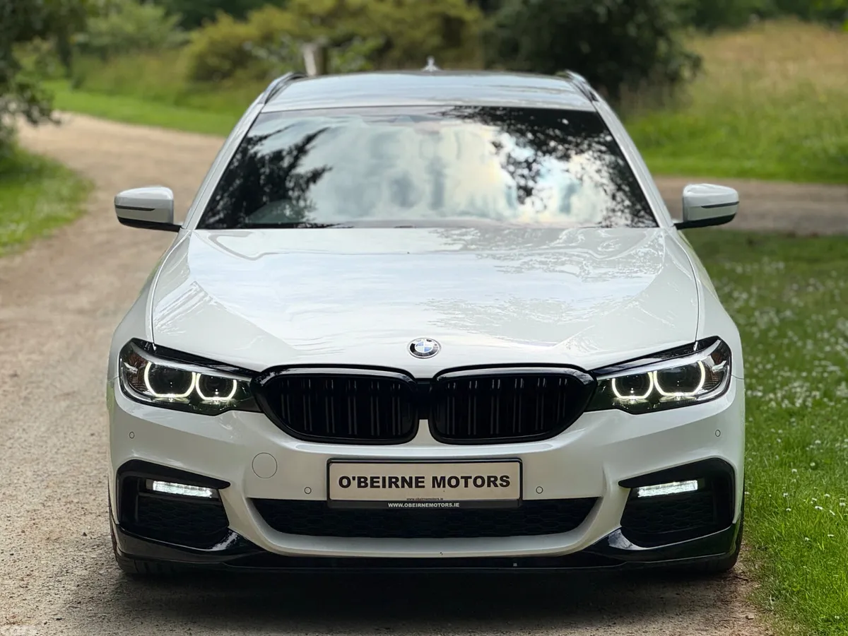 BMW 5-Series Estate, Diesel, 2019, White