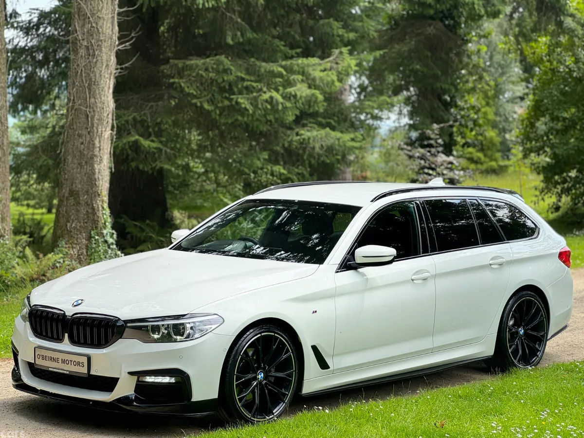 BMW 5-Series Estate, Diesel, 2019, White