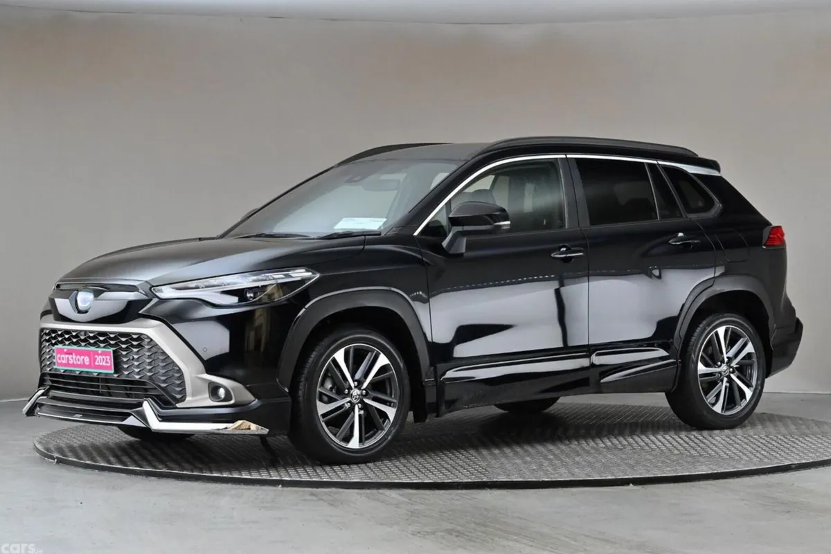 Toyota Corolla Cross SUV, Petrol Hybrid, 2023, Black