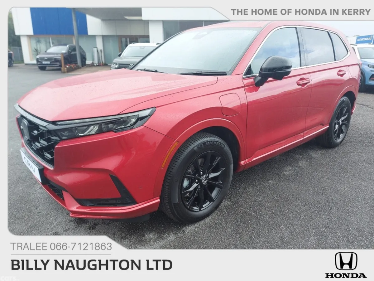 Honda CR-V SUV, Petrol Plug-in Hybrid, 2026, Red