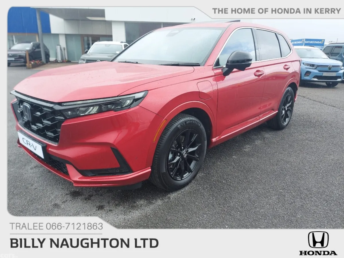 Honda CR-V SUV, Petrol Plug-in Hybrid, 2026, Red