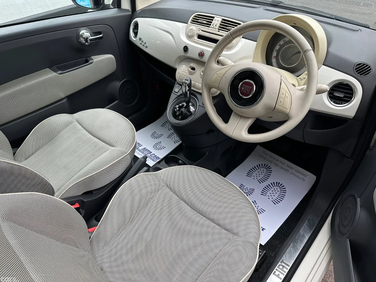 Fiat 500 Hatchback, Petrol, 2014, White