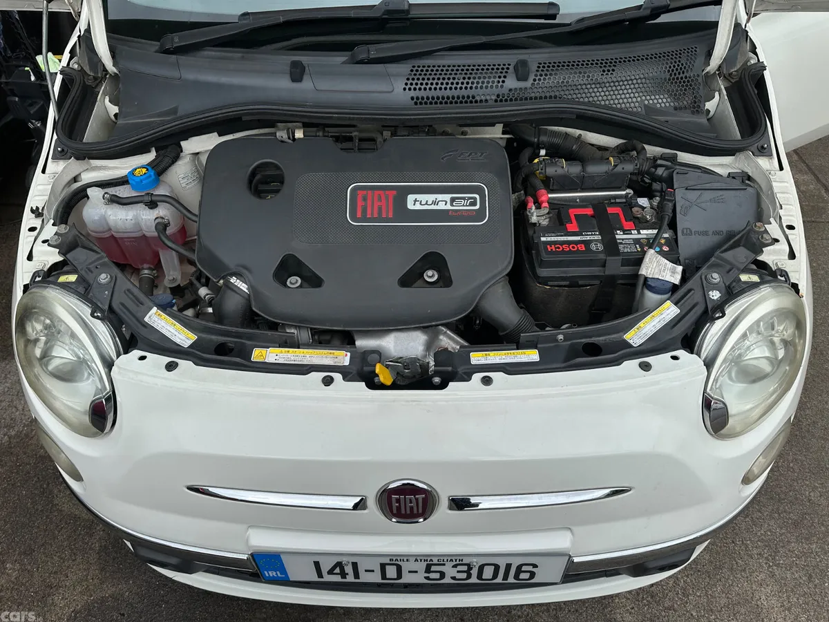 Fiat 500 Hatchback, Petrol, 2014, White