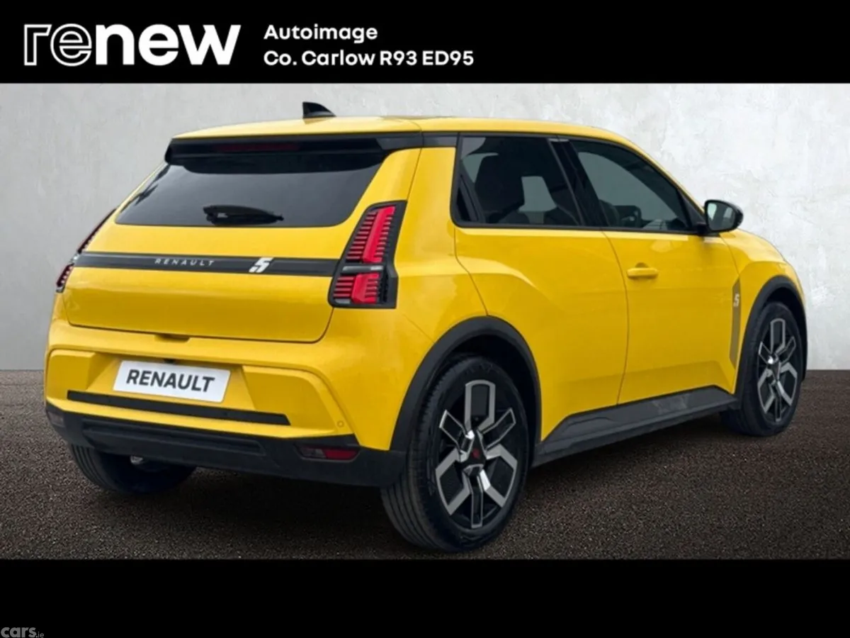 Renault 5 E-Tech Hatchback, Electric, 2026, Yellow