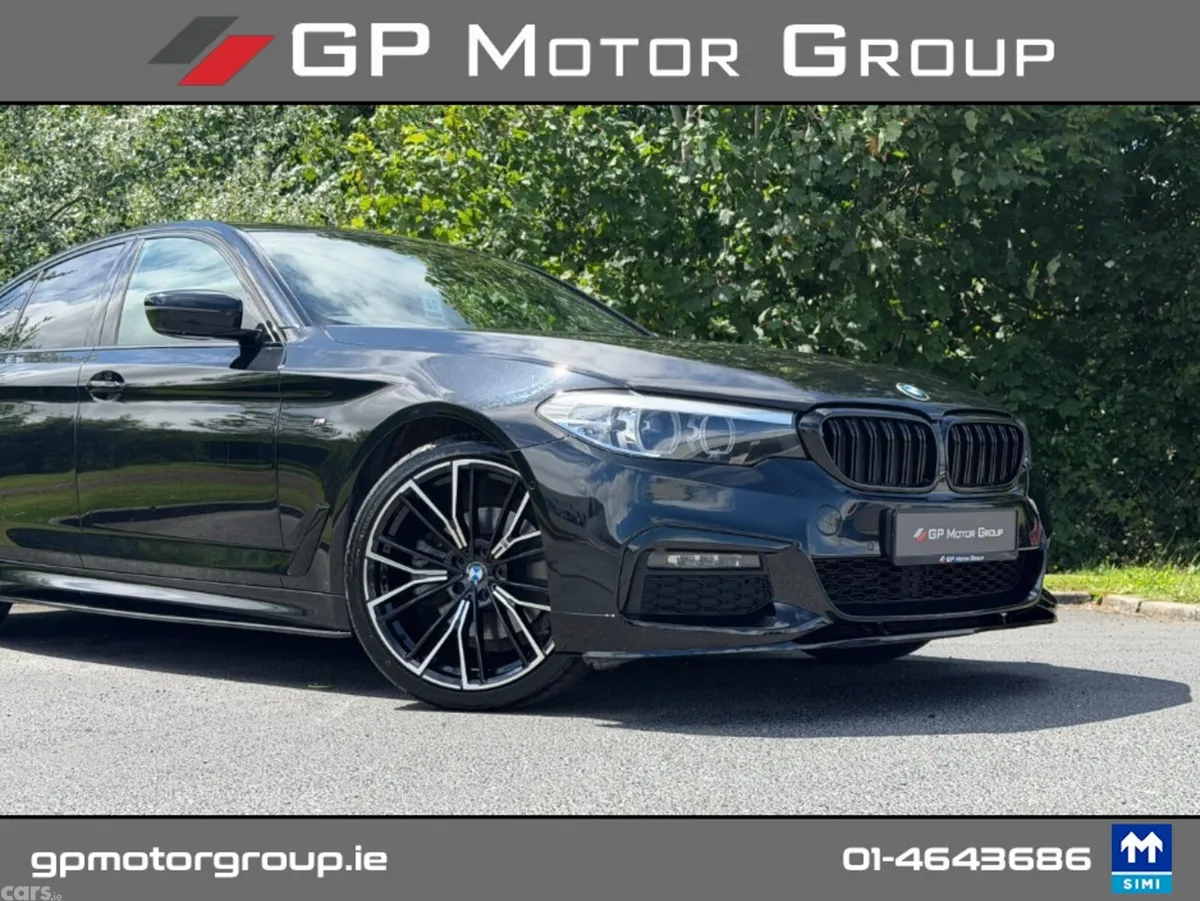 BMW 5-Series Saloon, Diesel, 2020, Black
