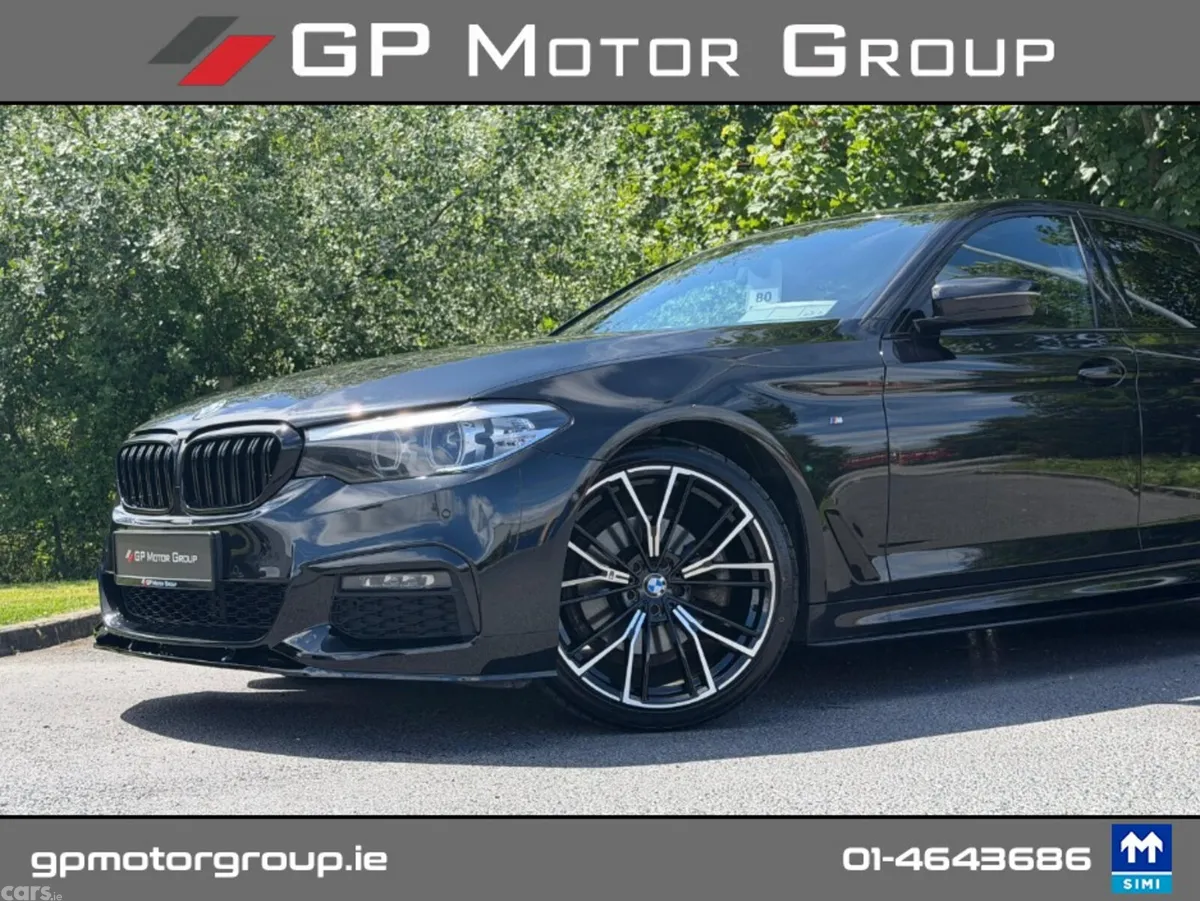 BMW 5-Series Saloon, Diesel, 2020, Black