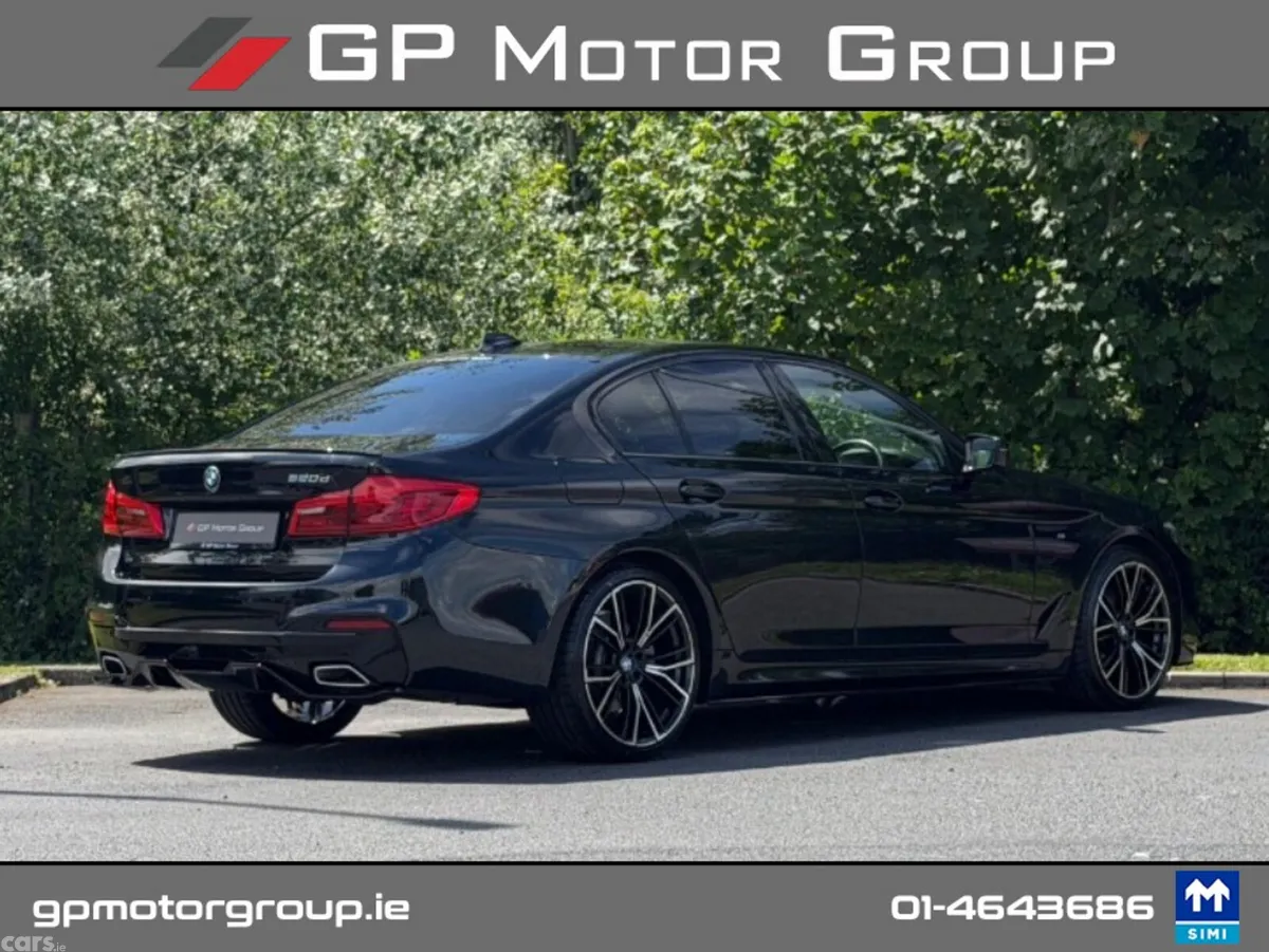 BMW 5-Series Saloon, Diesel, 2020, Black