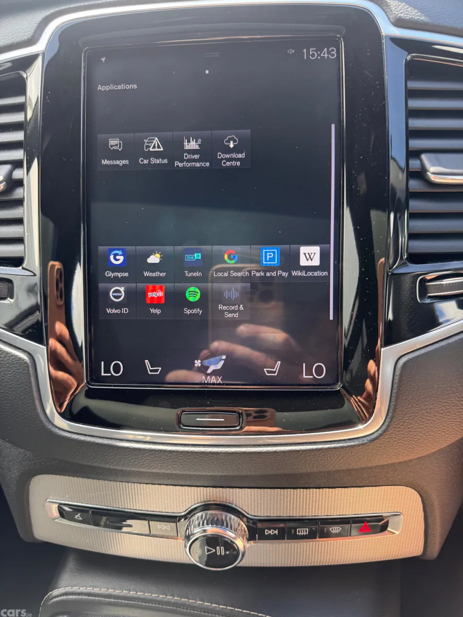 Volvo XC90 SUV, Petrol Plug-in Hybrid, 2019, Grey