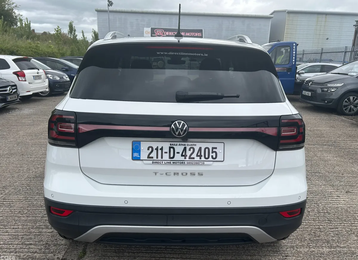 Volkswagen T-Cross SUV, Petrol, 2021, White