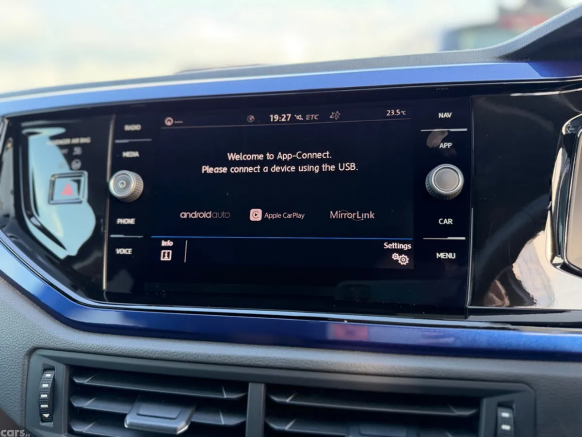 Volkswagen Polo Hatchback, Petrol, 2019, Blue